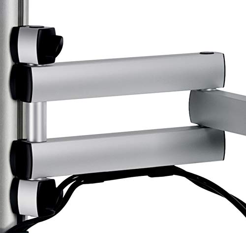 Novus Dahle 967+0119+000 monitor mount, metal, silver, 53.1 x 64 x 3 cm