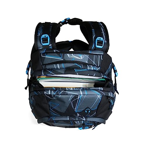 Satch Pack school backpack set 2 pieces with pencil case (Deep Dimension)