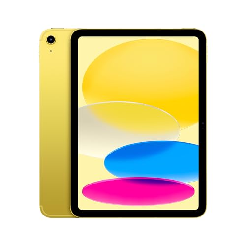 Apple 10.9" iPad (Wi-Fi + Cellular, 64GB) - Yellow (10th Generation)
