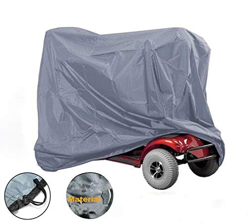 TOTMOX Mobility Scooter Cover - Protection from rain and sun for most disabled scooters (120x60x90cm)
