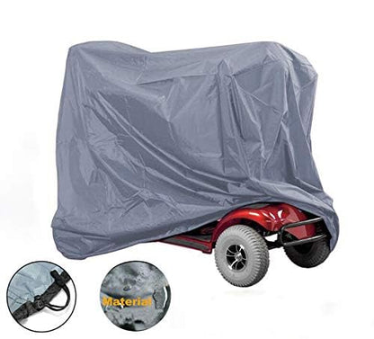 TOTMOX Mobility Scooter Cover - Protection from rain and sun for most disabled scooters (120x60x90cm)