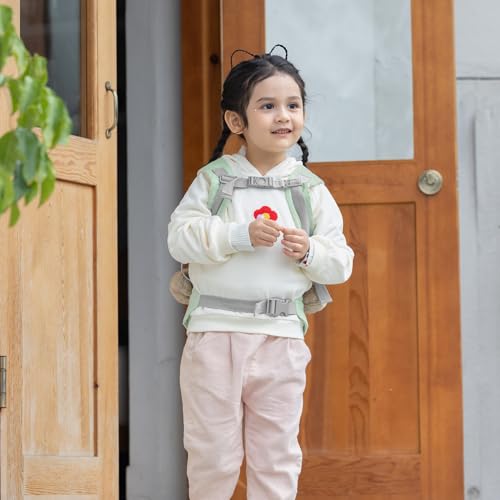GAGAKU Doll Carrier for Kids Doll Carrier from 3 years Baby Carrier for Dolls Front Carrier Doll Accessories Doll Carrier with Adjustable Straps - Green - Embroidered Panda