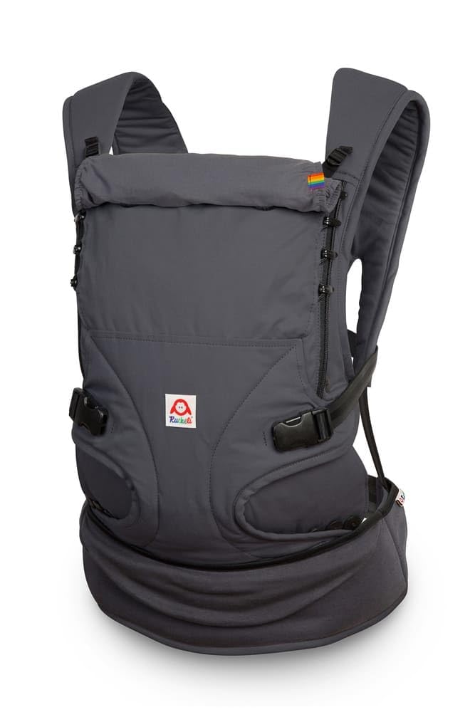 Ruckeli baby carrier from birth slim gently grey