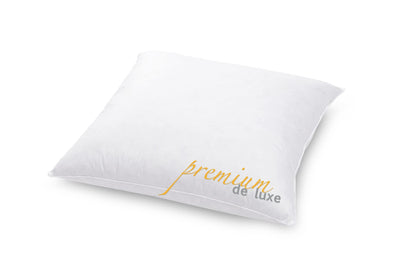 HANSKRUCHEN® Premium de Luxe comforter pillow 40x40 cm - Made in Germany. Down cuddle pillow made of 100% cotton - 90% down 10% feathers, pillow for allergies [1 pack].
