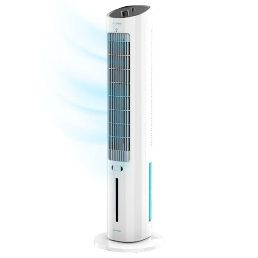 Cecotec - Evaporative Cooler EnergySilence 2000 SkyCool 60W, 3L Tank, Compatible with essential oils, 3 speeds, 50° oscillation, Top handle