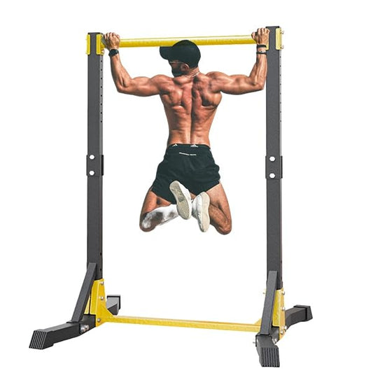Tinysiry Pull-up Station - 362.9 kg pull-up bar, 11-level height adjustable, Power Tower, portable workout equipment for students, adults, kids.