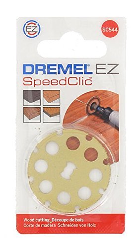 Dremel SC544 SpeedClic Wood Cutting Disc, Ø 38 mm, cutting disc for multi-tool for cutting wood and laminate.