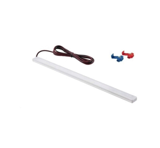 QLS LED cargo compartment lighting interior lighting trunk light 1x114 LED car motorhome van bus caravan boat camper kitchen room 1x1m 12V (1m 12V #E06544)