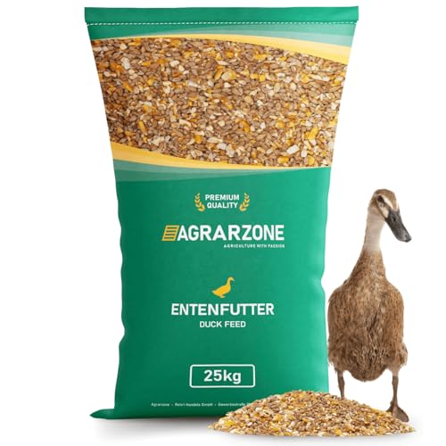 Agricultural zone Duck feed Runner ducks 25 kg - Austrian runner duck feed - 100% GMO-free & cleaned - Grain feed for wild ducks, ducks & geese
