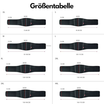 BLACKWILD Kidney Belt Motorcycle Neoprene | Kidney warmer lumbar support made of neoprene For effective stabilization | Kidney belt motorcycle men and women (M = 90-100cm waist circumference)