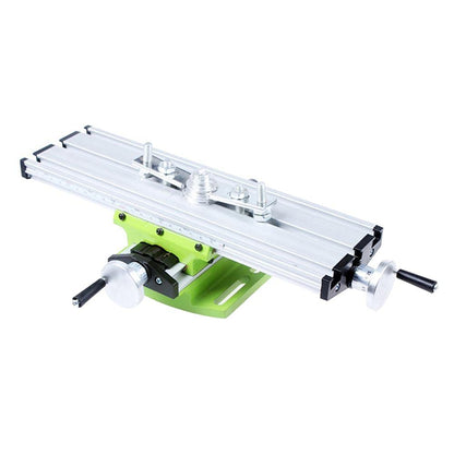 PEALOV Cross Table Milling Table, Milling Table Work Table Machine, cross table drilling machine metal milling machine, cross slide table coordinate table cross table drilling table home improvement DIY bench drill, 310*90mm