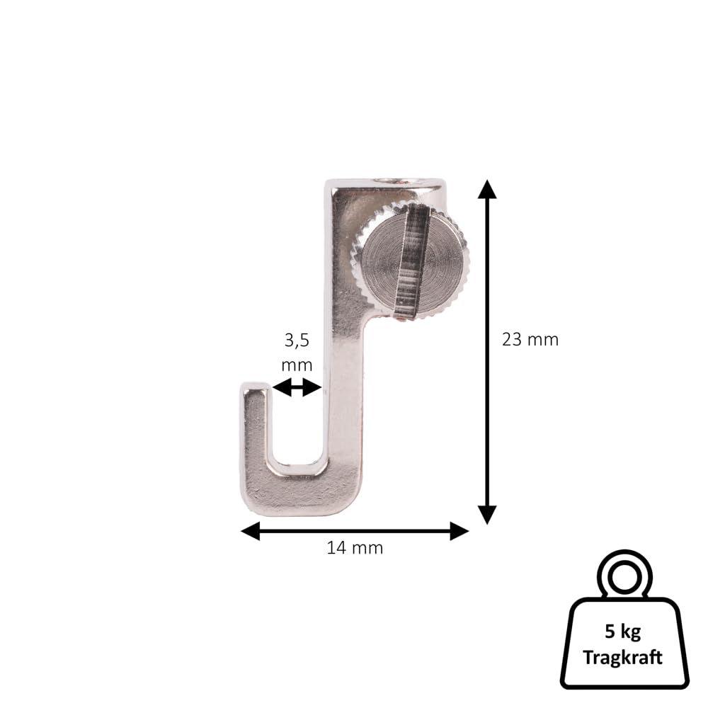 14 Meter (7 x 2m) SOFT-RAIL® Picture Rail Set BUDGET (M), White coated, various lengths and colors.