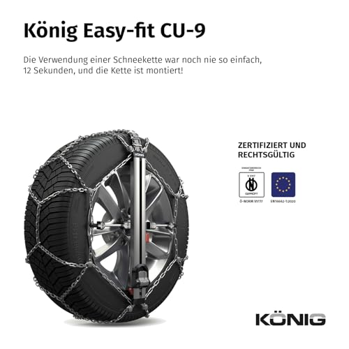 King Easy-Fit CU-9 095 - Snow chains