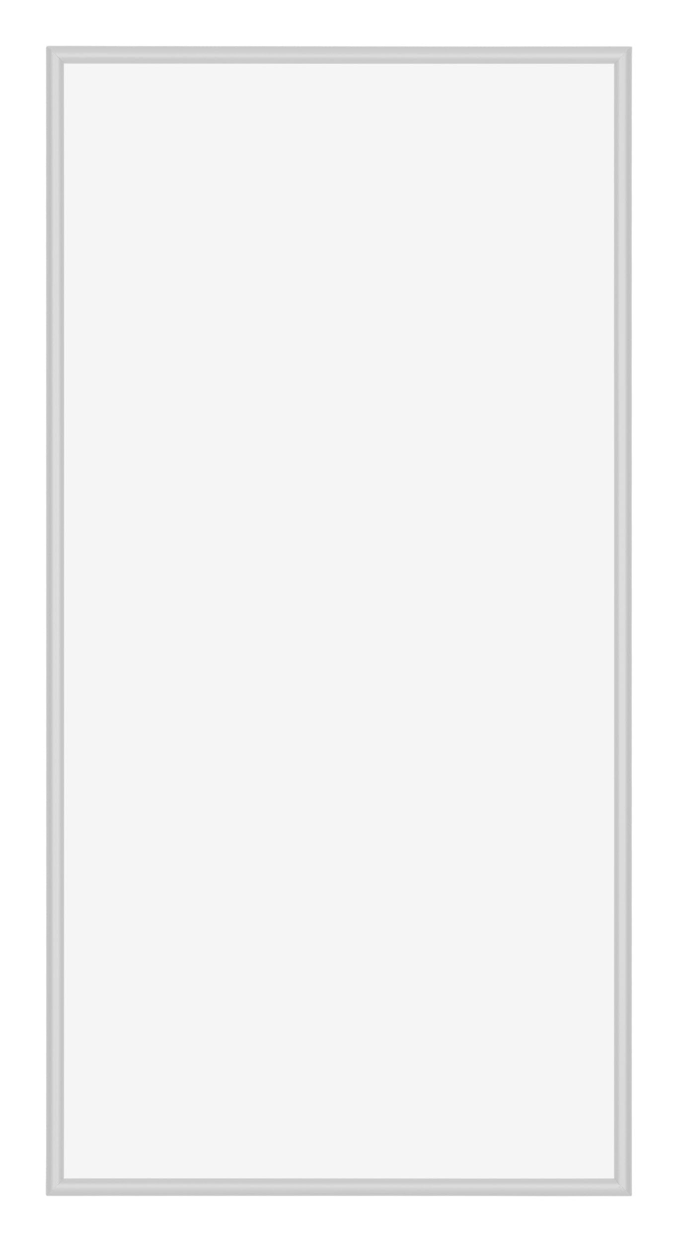 yd. Your Decoration - Picture frame 20x40 cm - Silver Matt - Aluminum picture frame with acrylic glass - Anti-reflective - 20x40 frame - New York