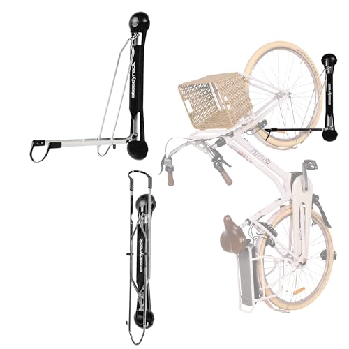 Steadyrack bike wall mount - E-bike - bicycle wall mount - storage solution for your home, garage, or bike park.