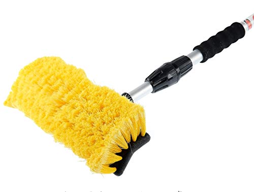Car Wash Brush Vehicle Truck Aluminum Telescopic Quality 110-180 cm Auto Care Brush