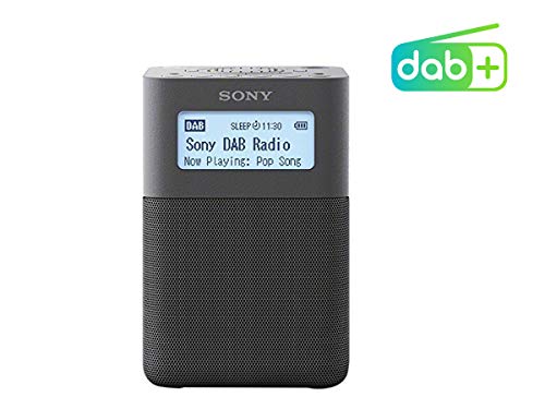 Sony XDR-V20D radio, DAB+, with stereo speakers, grey.