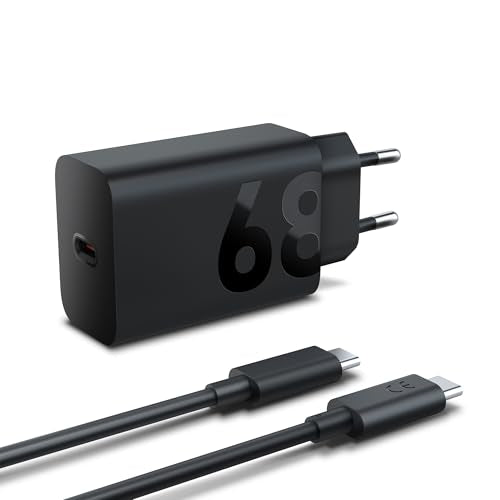 Lenovo USB-C wall charging cable with adapter | 68W | 1.5m | specifically for tablets