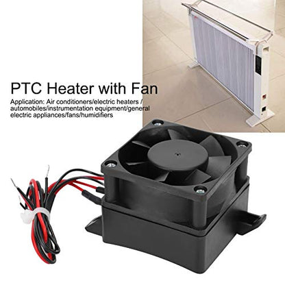 Air heater, 220V 300W Constant Temperature Electric Heater Fan Electric Ceramic Thermostat Air Heater for Air Conditioner, Automobile.