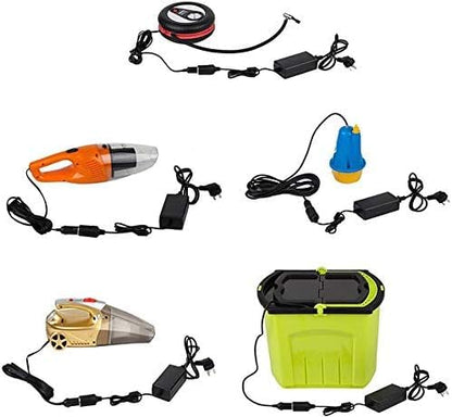 AC Adapter 100V - 240V to 12V/6A (72W) for Car Cigarette Lighter Socket Voltage Converter for Car Coolers, Air Pumps, and 12V Mini Fridges via Home Power Supply