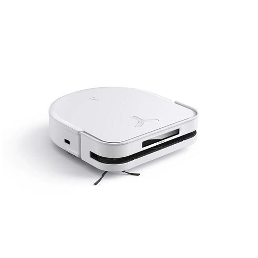 ECOVACS DEEBOT X5 Omni robot vacuum with mopping function, 12,800Pa suction power, ZeroTangle Technology, TruEdge™ Edge Mopping, 70℃ hot water mop washing, automatic lifting of the mop, self-emptying.