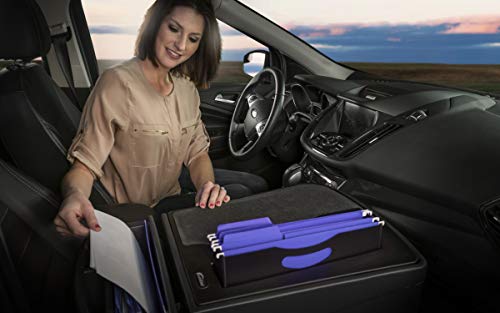 AutoExec AUE27000 Efficiency FileMaster Auto Desk, Black