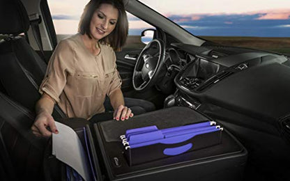 AutoExec AUE27000 Efficiency FileMaster Auto Desk, Black