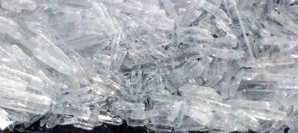 Sauna - Ice crystals/Menthol - Crystals in a 500g jar - made from 100% pure peppermint oil