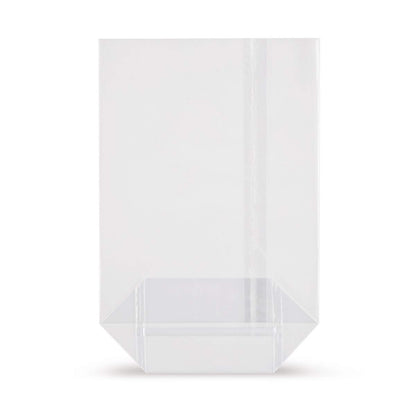 Elke-Plastic OPP flat bottom bag 30µ I 18x30cm I 200 pieces I transparent bottom bag I clear bags I pastry bags I cookie bags I transparent gift bags I cellophane bags