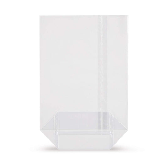 Elke-Plastic OPP flat bottom bag 30µ I 18x30cm I 200 pieces I transparent bottom bag I clear bags I pastry bags I cookie bags I transparent gift bags I cellophane bags