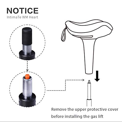 IWMH Ergonomic Work Stool, Height Adjustable Standing Aid, Breathable Sit-Stand Stool 360° Rotatable, Ergonomic Standing Stool Office, Gray (Gray)
