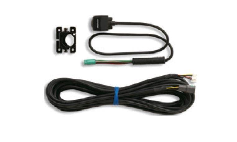 Alpine HCE-C1100D rear-view camera with direct connection for compatible Alpine devices.
