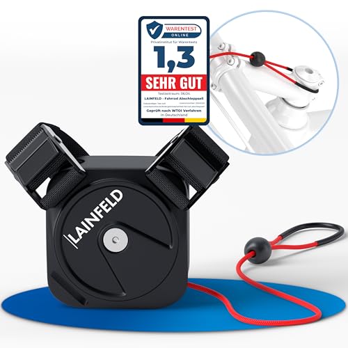 LAINFELD Children's Bicycle Tow Rope | 2.5 Meter Towing System | Universally fitting | Pulling system for children's bicycles Tow rope Follow me