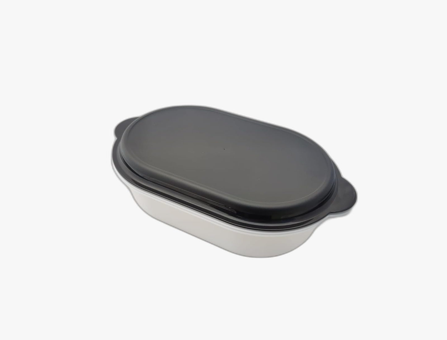 Tupperware SMALL Super Servierstar 2.5 L Sieve Server Thermo-Duo Kitchen Utensil with sieve in black and white Chef Keep warm Warmie Tups Sieve