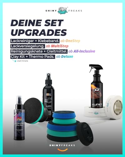 Polishing set: Koch Chemie Polishing Set + ZviZZer Thermo polishing pads + Dr. Wack paint sealant + accessories - Car polish | 21 pieces