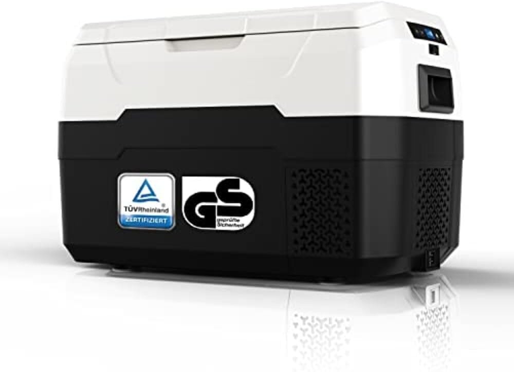 RGBer® AXR Series, 30-liter car cooler with compressor, compressor cooler, camping refrigerator, car cooler, cooler with 12v and 230v, car cooler with power outlet