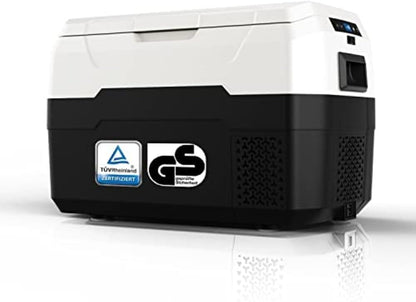 RGBer® AXR Series, 30-liter car cooler with compressor, compressor cooler, camping refrigerator, car cooler, cooler with 12v and 230v, car cooler with power outlet