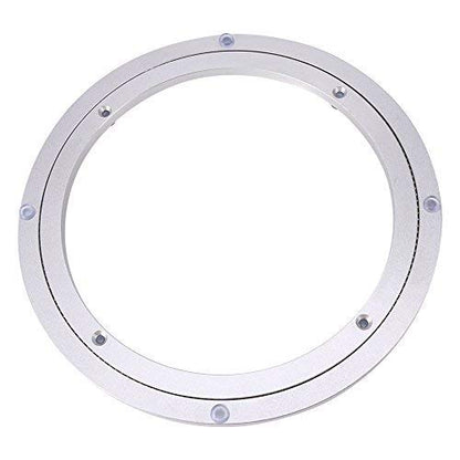 Aluminum alloy swivel base with turntable for kaleidoscope rotating base for display [10 inches] furniture gliders.