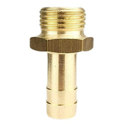 10 pieces of hose nipple air coupling plug - coupling plug external thread - G 1/2" x 19mm