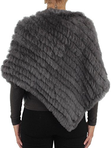Oakwood Women's 56034 Poncho, Grey (Dark Grey), One Size