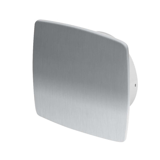 Bathroom fan Ø 100 mm stainless steel exhaust fan with timer wall fan ball bearing bathroom kitchen WNI100T