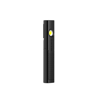 Ledlenser W4R work flashlight LED workshop | automotive lamp 220 lumens | LED construction lamp with battery | 9 hours of light output | workshop lamp | lamp for work | rechargeable work light | 90 meter beam range