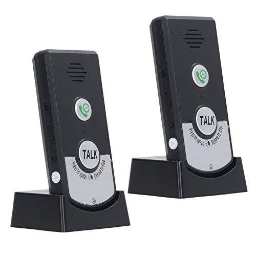 2-way voice intercom Wireless intercom doorbells Rechargeable wireless intercom for home classroom office