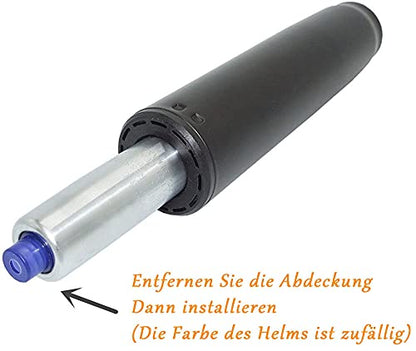 ZREBZYR gas spring office chair up to 200kg load capacity, gas spring gas lift for office chair for stool and swivel chair, TüV, GS and LGA tested, 190 (black, 190)