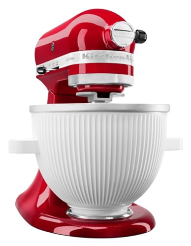 KitchenAid Accessory Ice Cream Maker - 5KSMICM - Ice cream machine attachment for KitchenAid stand mixer - 1.9L - Bowl