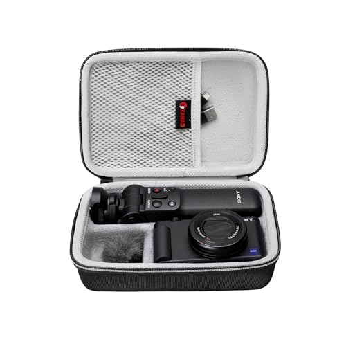 XANAD Eva travel bag for Sony ZV-1 ZV-1II 2 camera with vlogger accessory kit tripod and microphone - travel protection carrying case