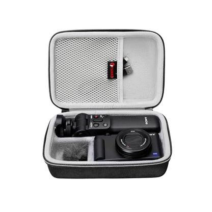 XANAD Eva travel bag for Sony ZV-1 ZV-1II 2 camera with vlogger accessory kit tripod and microphone - travel protection carrying case