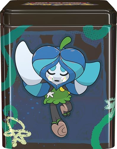 Pokémon Trading Card Game: Stack Tin Box Ogerpon - 3 booster packs & 2 sticker sheets (German version)
