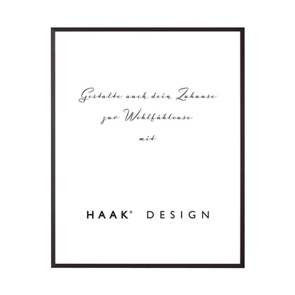 HaakDesign slim picture frame Alena Aluminum 80 x 120 cm Black (matte) Photo frame, gift idea