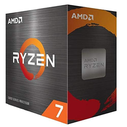 AMD Ryzen 7 5800X Processor with 8 Cores/16 threads, 105W TDP, AM4 socket, 36 MB Cache, up to 4.7Ghz max boost frequency, no cooler included.